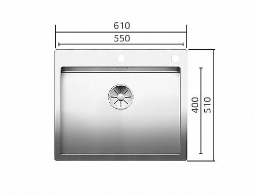 כיור דגם קלארון BLANCO 550-IF/A