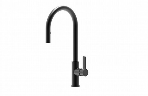 ברז מטבח מייבל גימור שחור מט