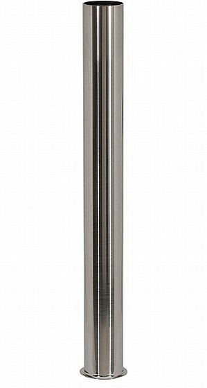 מאריך לסיפון מתכת ניקל מוברש לכיור רחצה