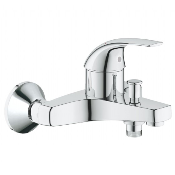 ברז גרואה סידרת Bauedge 32806000 סוללה חיצונית לאמבט GROHE