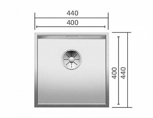כיור דגם זירוקס דורינוקס BLANCO 400-IF