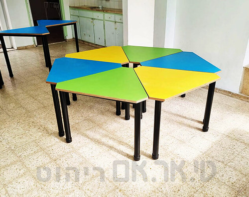 שולחנות יהלום עם פלטת בירץ איכותית