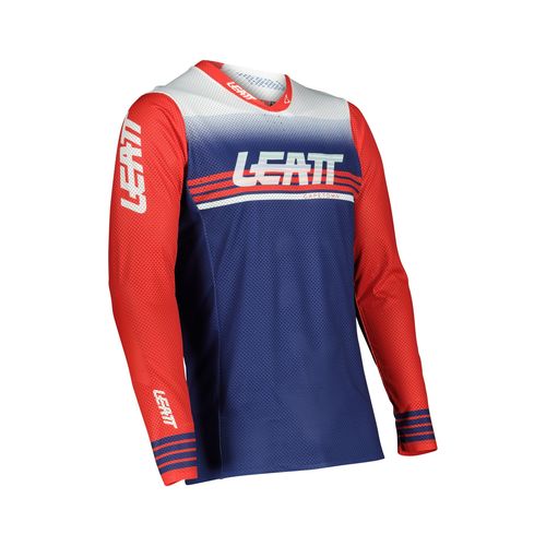 חליפת ליט 5.5 כחול / אדום - LEATT MOTO 5.5 ROYAL V22 