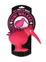 KIWI ציפור לטקס M מצפצפת ורודה