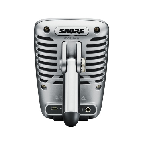 מיקרופון קונדנסר במראה וינטג׳ Shure MV51 רשמי