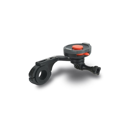 Tigra FitClic Neo Magnetic Bike Mount - Handlebar/Stem Strap Mount For Smartphones, Black/Orange