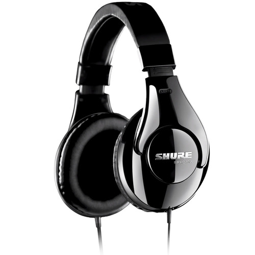 אוזניות חוט מקצועיות לאולפן Shure SRH240A יבואן רשמי