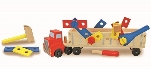 סט בנייה משאית Melissa&Doug