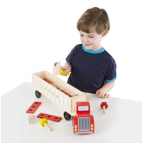 סט בנייה משאית Melissa&Doug