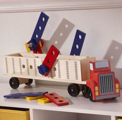 סט בנייה משאית Melissa&Doug