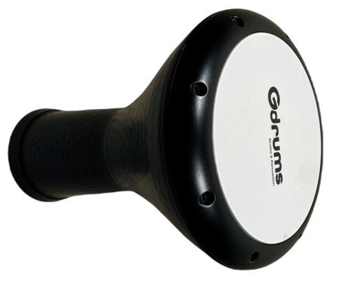 דרבוקה טורקית מרוקעת בצבע שחור EA-GCH17 מבית Gdrums