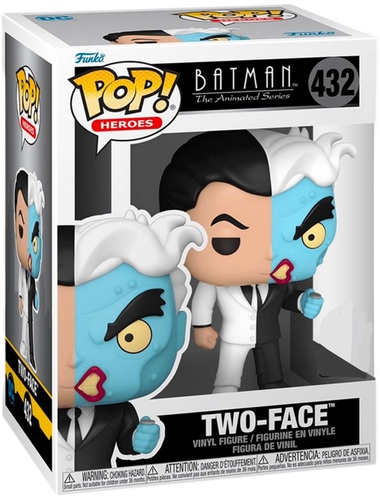 POP Heroes: Animated Batman - Two Face(אקסקלוסיבי מדבקה כסופה)