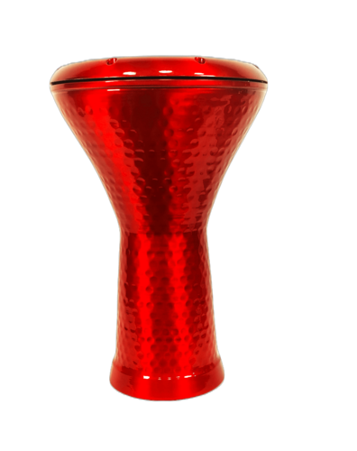 דרבוקה טורקית מרוקעת בצבע אדום EA-GCH17 מבית Gdrums