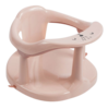 כיסא טבעת אמבטיה לתינוק עם כריות ואקום בטיחותיות - ורוד