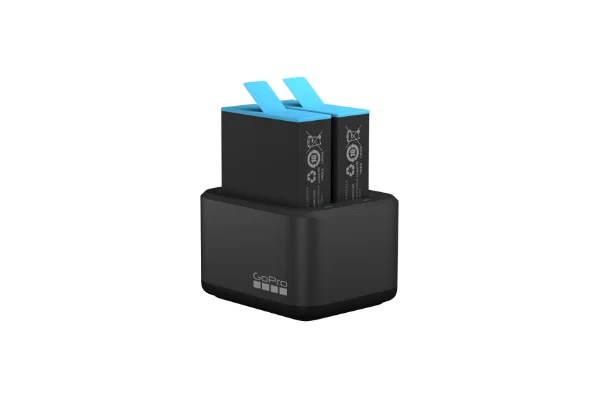 מטען כפול לסוללות Hero9/10 + סוללה