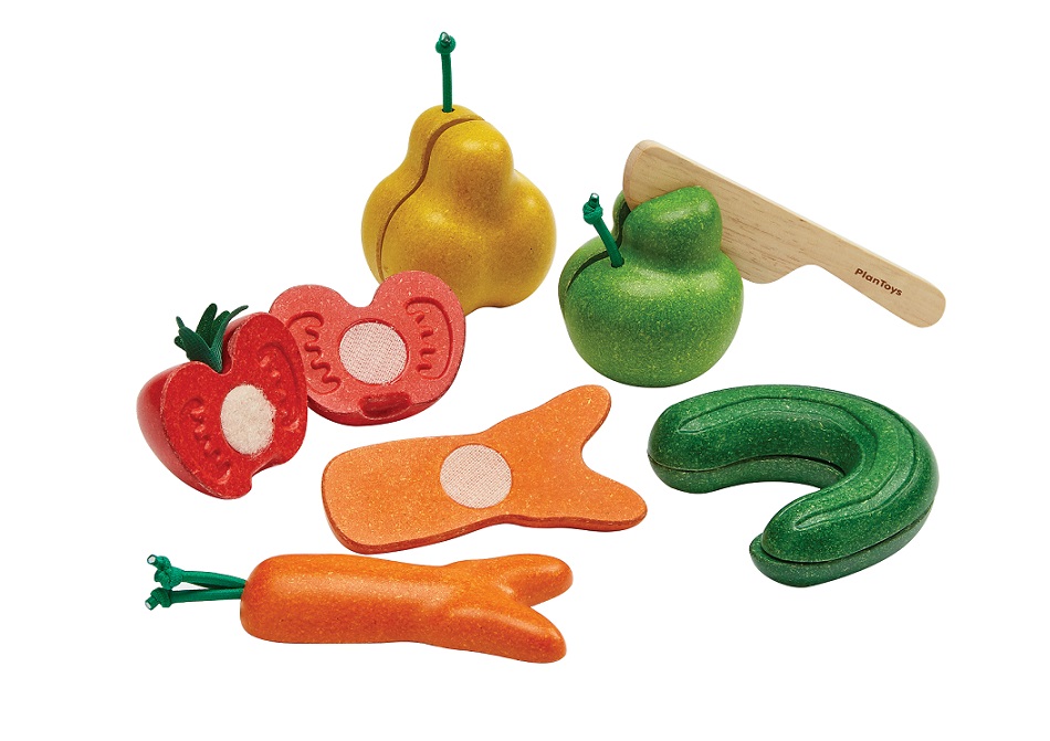סט מיוחד פירות וירקות- Plan toys