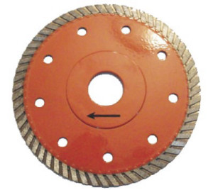 מסורי יהלום לחיתוך גרניט פורצלן מיוחד דק (1.2) עם פלנש-חיתוך יבש