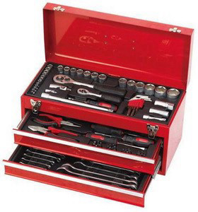 ארגז כלים מקצועי 107 חלקים - ROHER TOOLS