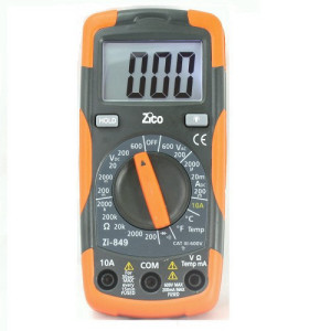 רב מודד ידני+טמפרטורה