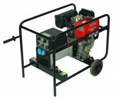 גנרטור מנוע דיזל חד פאזי 6000W AVR