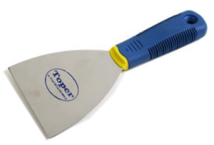 שפכטל נירוסטה ידית גומי