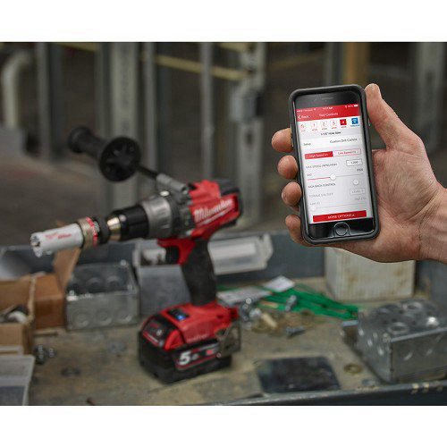 מברגה/מקדחה 18V רוטטת FUEL ONE-KEY נטענת כולל 2 סוללות 5A