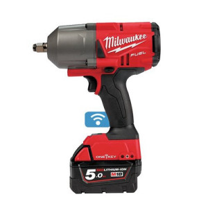 מפתח אימפקט "FUEL 18V 1/2 לעומס גבוה נטענת כולל 2 סוללות 5A