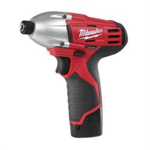 מברגת אימפקט Milwaukee 12V נטענת כולל 2 סוללות 4A