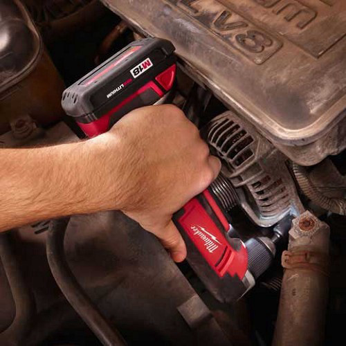 מברגה/מקדחה 18V זוויתית נטענת כולל סוללת 4A