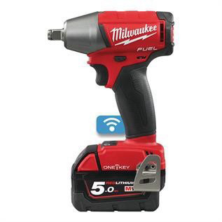 מפתח רטיטה 18V אימפקט 1/2 FUEL ONE-KEY נטענת כולל 2 סוללות 5A