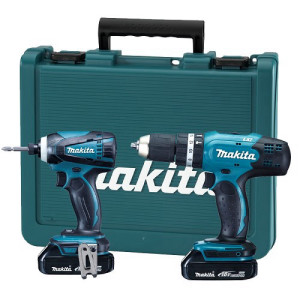 סט מברגה/מקדחה רוטטת + אימפקט 18V