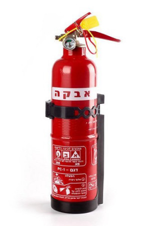 מטף כיבוי אש אבקה 1 ק"ג