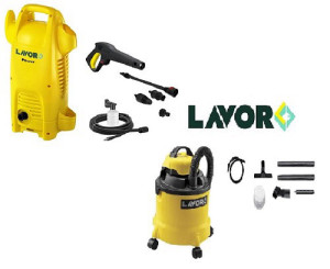 מכונת שטיפה LAVOR + שואב אבק LAVOR