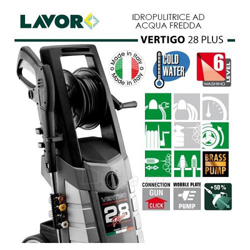 מכונת שטיפה מקצועית VERTIGO 28 PRO