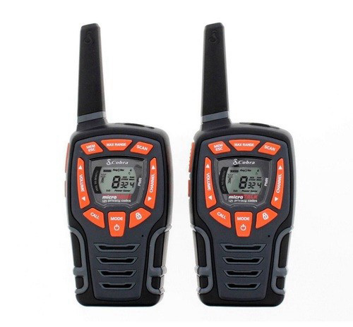 זוג מכשירי קשר Cobra AM845 + עמדת טעינה קוברה