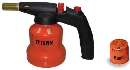 מלחם למיכל חד פעמי + הצתה
