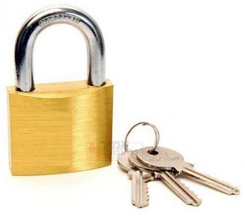 מנעול תליה פליז 50 א