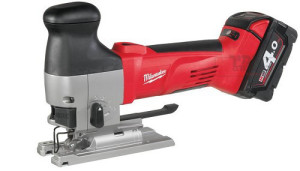 מסור אנכי 18V נטען אחיזת גוף כולל 2 סוללות 4A