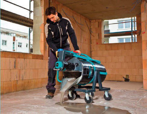 מערבל אוטומטי לריצוף אפוקסי