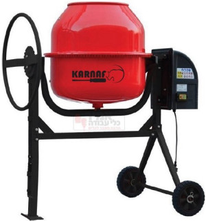 מערבל בטון 180 ליטר מקצועי תוצרת KARNAF