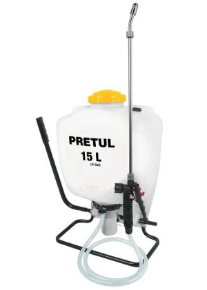 מרסס גב 15 ליטר צינור פליז PRETUL