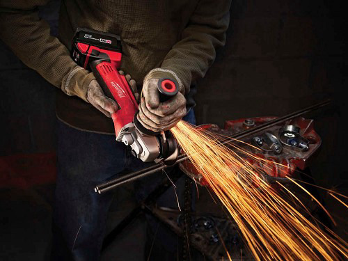 משחזת זווית 4.5 נטענת 18V - גוף בלבד