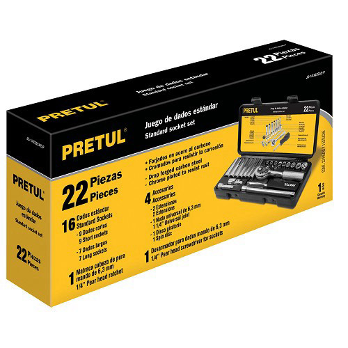 סט בוקסות 4\1 כולל 22 יח Pretul