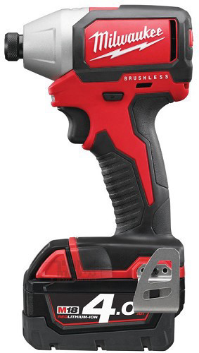 סט מברגות 18V מברגת אימפקט+מקדחה רוטטת כולל 2 סוללות 4A