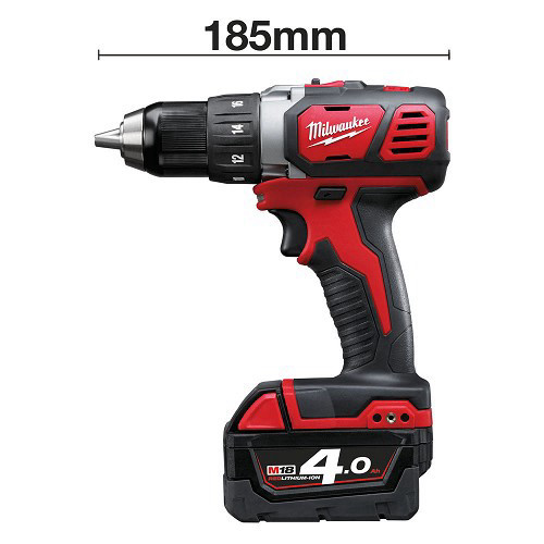 סט מברגות 18V מברגת אימפקט+מקדחה מברגה כולל 2 סוללות 2A