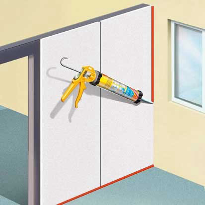 סיקפלקס קונסטרקשן+ מסטיק לאיטום סיקה