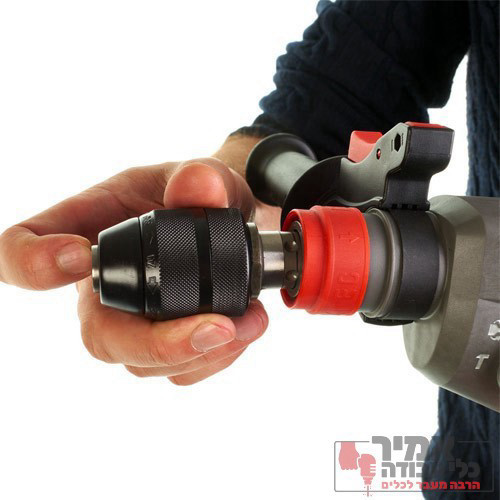 פטישון 26 ממ 18V פוטר מתחלף כולל 2 סוללות 5Ah מטען ותיק