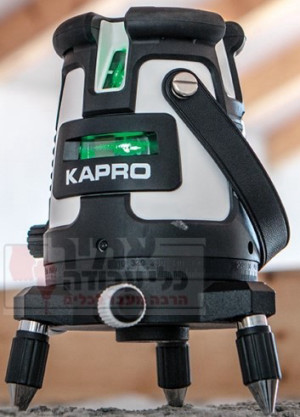 פלס לייזר 5 קווים (אחד אופקי) KAPRO