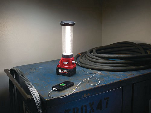 פנס עששית 18V נטען LED כולל סוללת 2A