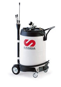 עגלת שמן שרוף 100 ליטר - יניקה מהמדיד